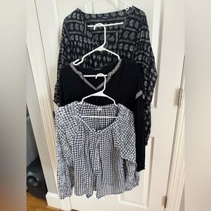 Lot of 3 - Madewell / Anthropologie Tops - Size M